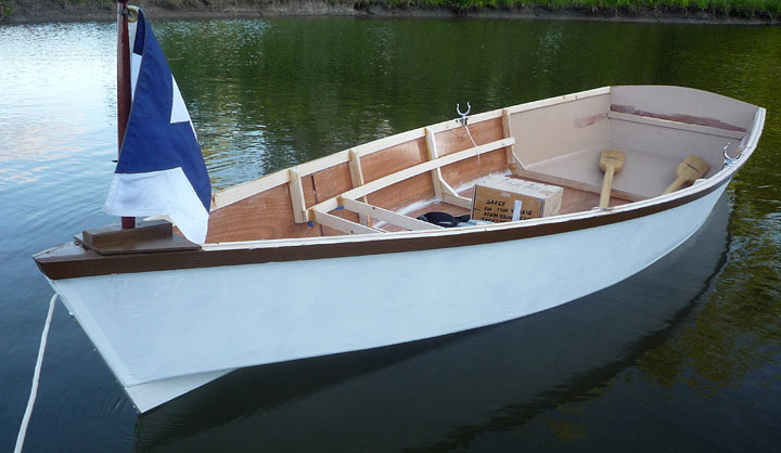 Grant MacLaren Builds A Bevin's Skiff